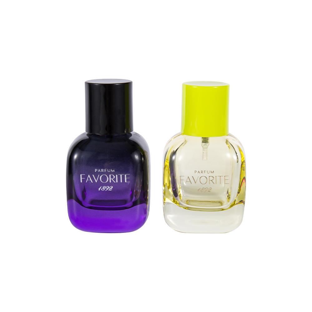 GC4868-WJ2445 Декоративный стеклянный флакон для духов объемом 30 мл с крышкой из полипропилена, серия с различной емкостью
